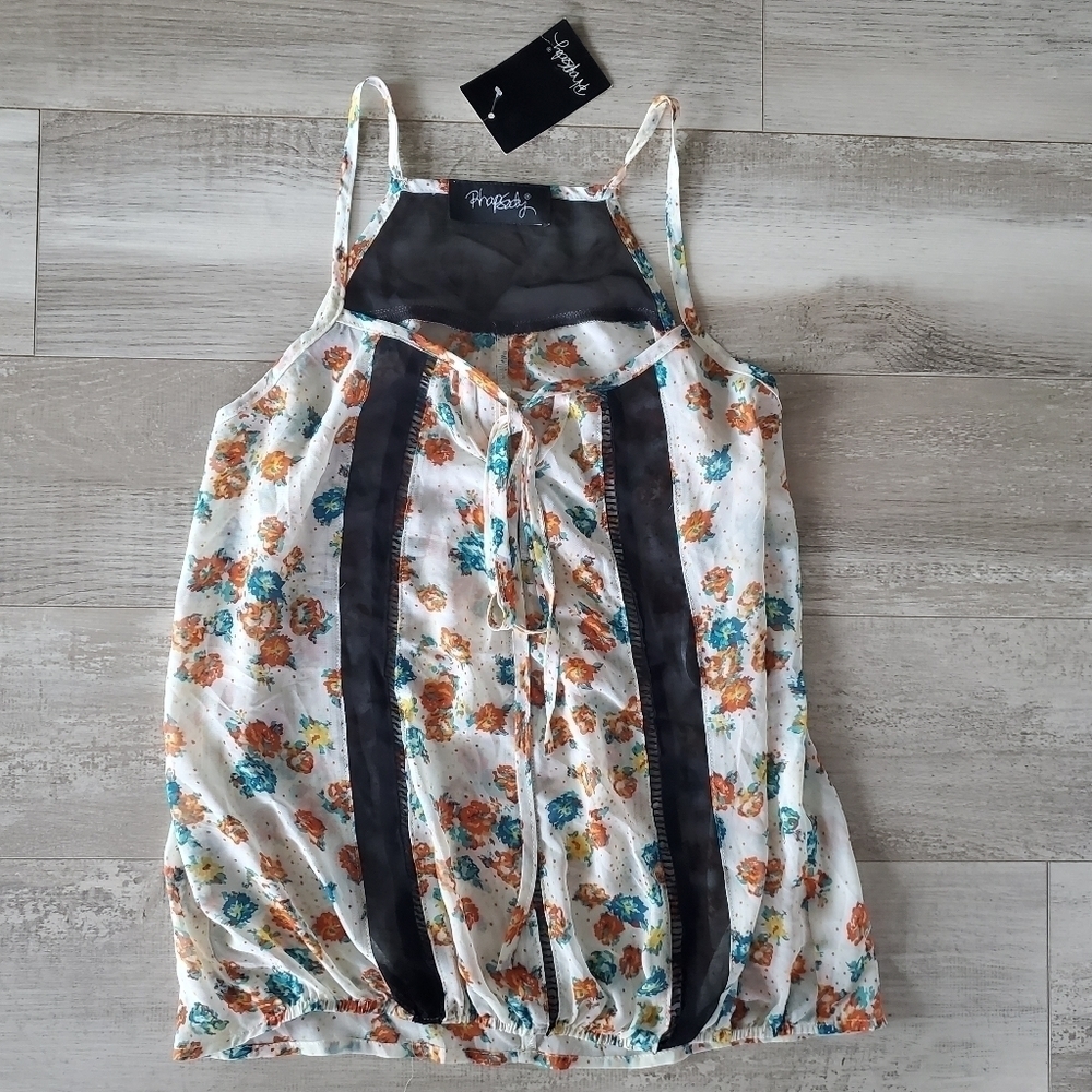 𝅺rhapsody Floral Tank